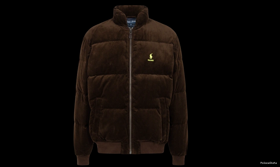 Palace "Mohican Corduroy Ralph Jacket Lauren Brown" Down 0730